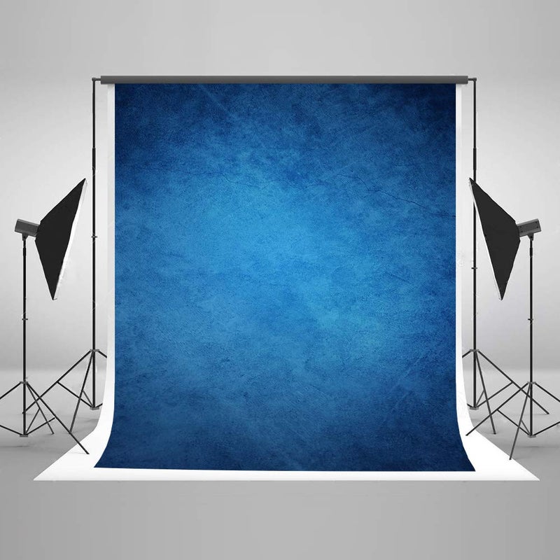 Kate 5Ã—7ft Blue Portrait Photography Backdrop Abstract Photo Background for Photographer Video Pictures Photo Studio Prop Fabric - Image 1